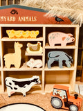 Farmyard animal set