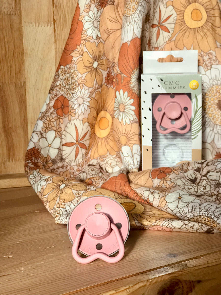 Dusty Pink, CMC Hold Me Dummies VENTED TEAT – Little Gumnuts