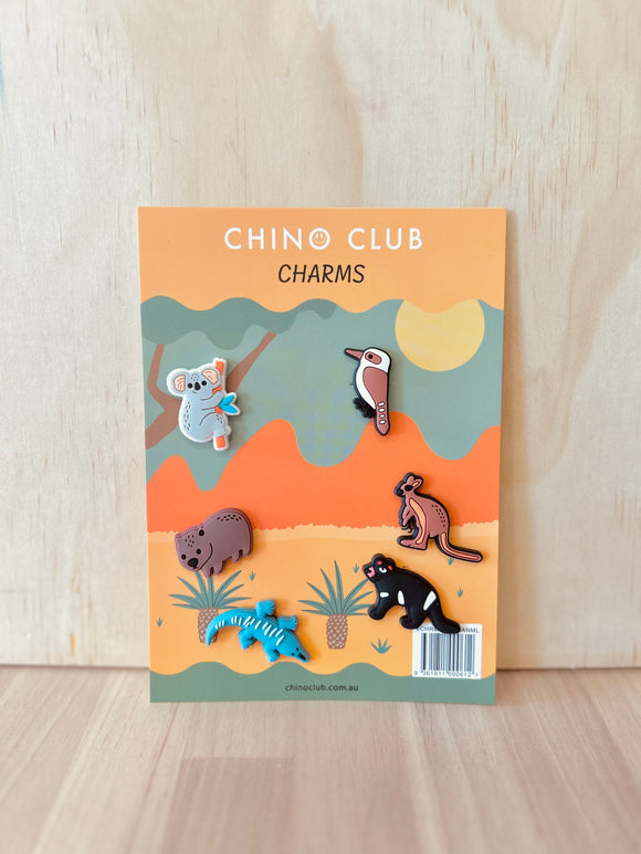 6 x Aussie Chino Charms