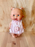 Baby Doll Pepote Piggy Tales and Gingham Dress