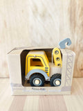 CALM & BREEZY CONSTRUCTION TRUCK WITH RUBBER WHEELS (5 Styles)