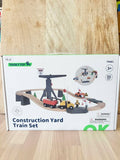 CONSTRUCTION YARD TRAIN SET 35PCS