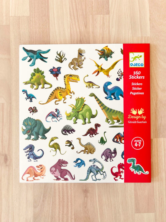 Dinosaur 160 Stickers