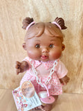 Baby Doll Pepote Cute Piggy Tale and Collar Dress