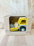 CALM & BREEZY CONSTRUCTION TRUCK WITH RUBBER WHEELS (5 Styles)