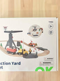 CONSTRUCTION YARD TRAIN SET 35PCS