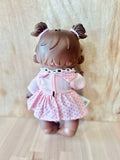 Baby Doll Pepote Cute Piggy Tale and Collar Dress