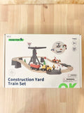 CONSTRUCTION YARD TRAIN SET 35PCS