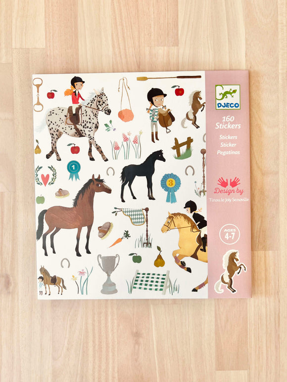 Horse 160 Stickers