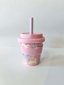 Pink Unicorn Babychino Cup 4oz