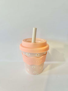 Pink Daisy Babychino Cup 4oz