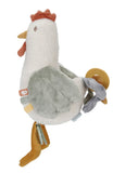 Little Dutch Little Farm Activity Chicken 25cm Plush Baby Toy