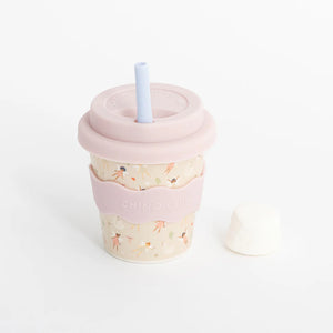 Fairy Babychino Cup 4oz (Comes with a beige coloured straw)