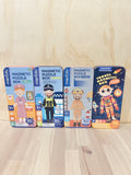 Magnetic Puzzle Boxes - (Police Officer, Firefighter, Nurse & Spaceman)