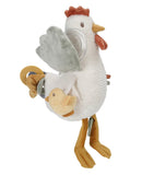 Little Dutch Little Farm Activity Chicken 25cm Plush Baby Toy