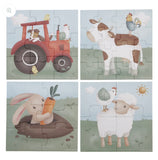 Little Dutch Little Farm 4 in 1 Puzzles