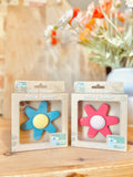 Silicone daisy spinner (two colours)