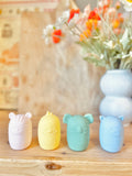 BRAVE BEASTS ANIMAL POURERS 4 PCS SET- PASTEL