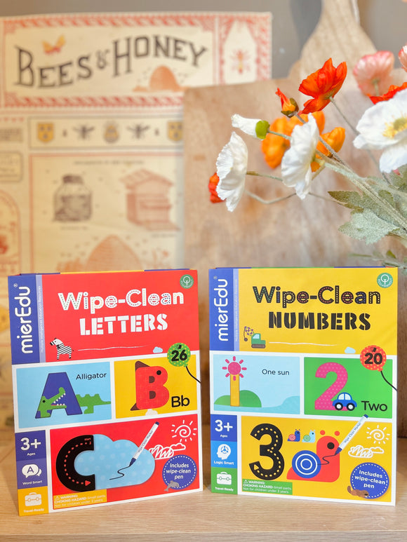 Wipe & Clean Activity Sets (Alphabet & Number)