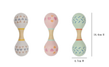 CALM & BREEZY MARACA RATTLE DOUBLE ENDED PACK