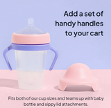 Little Stackers Baby Bottle Two Pack 3-6 Month Teat Flow 240ml