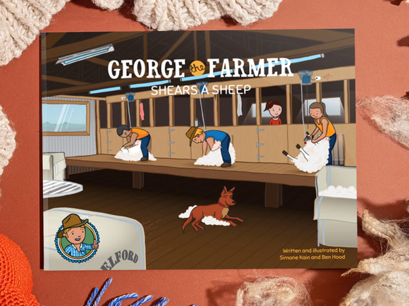 George the Farmer Shears a Sheep Picture Book