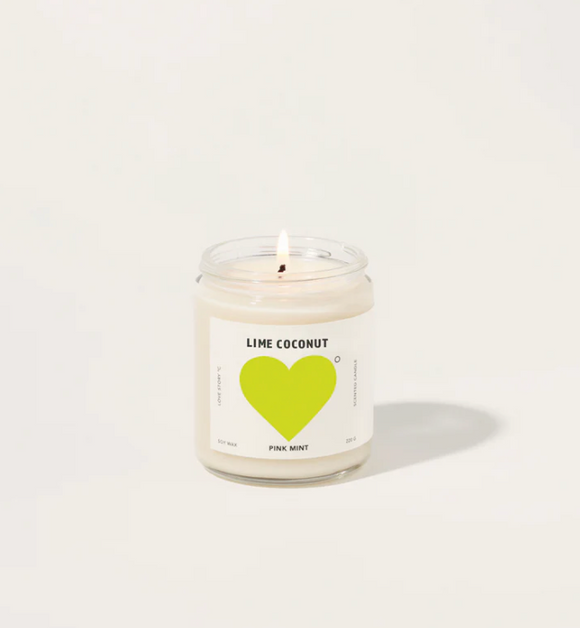 LIME COCONUT SOY CANDLE