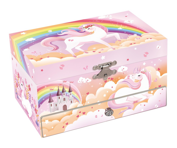 RAINBOW UNICORN HEIRLOOM MUSIC BOX