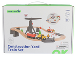 CONSTRUCTION YARD TRAIN SET 35PCS