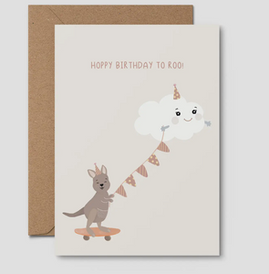 Hoppy Birthday - Australian Greeting Card