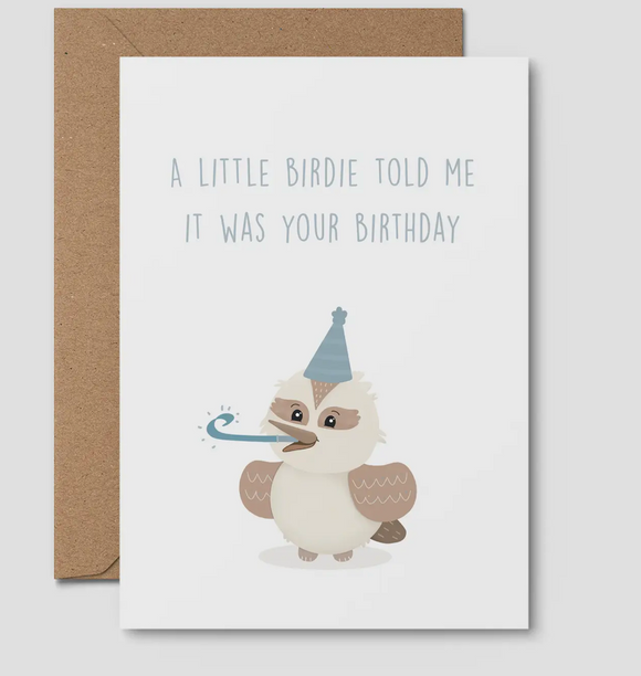 Birdie Birthday | Cute Australian Greeting Card