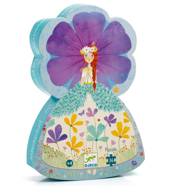 Princess Of Spring 36pc Silhouette Puzzle