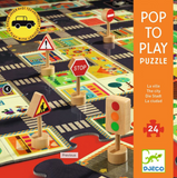 City Road 24pc Giant PopToPlay Puzzle