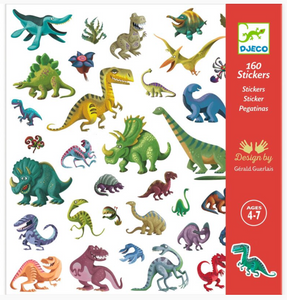 Dinosaur 160 Stickers