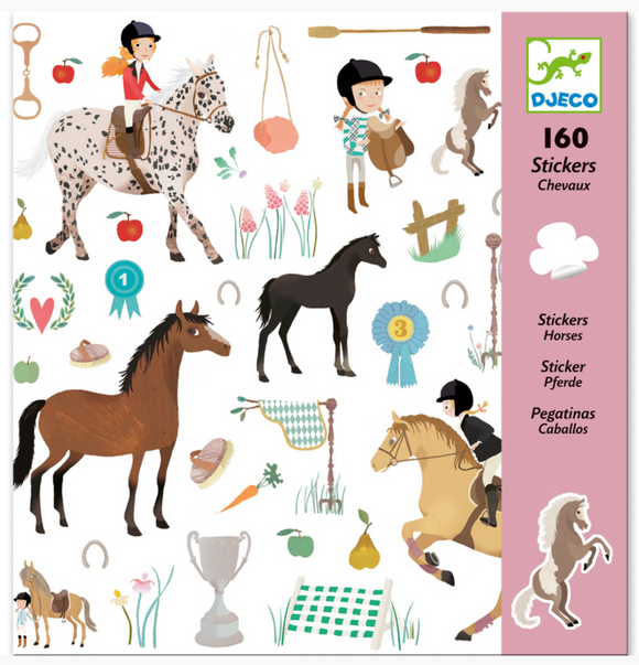 Horse 160 Stickers