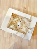 Lamb comforter Baby Gift Box (mum & bub)