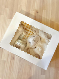 Lamb comforter Baby Gift Box (mum & bub)