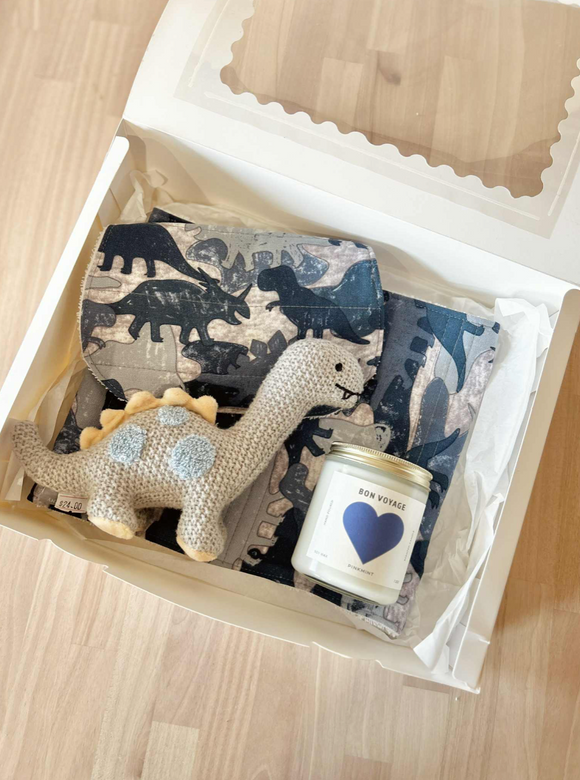 Dino theme 2 Baby Gift Box (mum & bub)