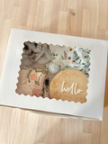 Hello I'm New Here Neutral Baby Gift Box (mum & bub)