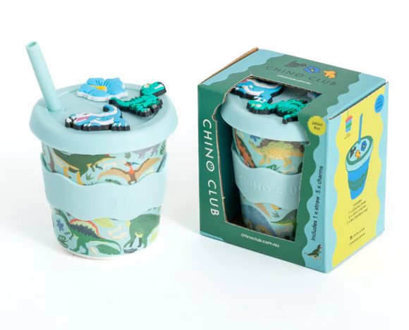 Dino Chino Charm Cup 8oz