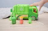 Wooden Recycle Truck with sound and light