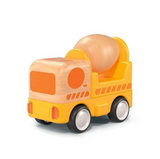 Wooden friction Truck Concrete Mixer with sound and light
