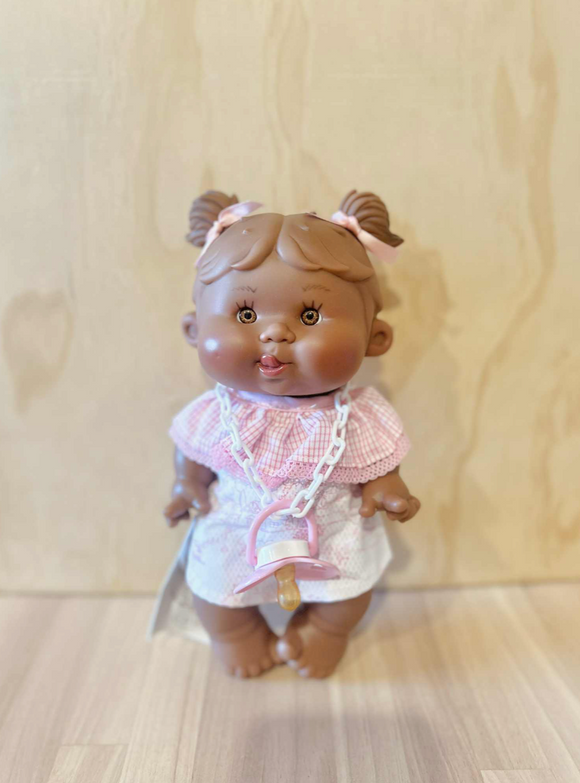 Baby Doll Pepote Original By Nines D'onil (Pink Dress & Piggy Tail)