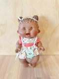 Baby Doll Pepote Original By Nines D'onil (Leafy Dress & curly buns)