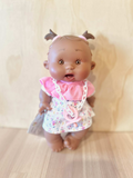 Baby Doll Pepote Original By Nines D'onil (Floral dress & Piggy tails)