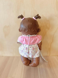 Baby Doll Pepote Original By Nines D'onil (Floral dress & Piggy tails)