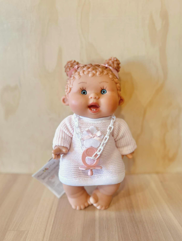 Baby Doll Pepote Original By Nines D'onil (Knitted dress & curly buns)