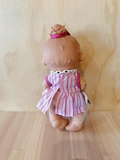 Baby Doll Pepote Original By Nines D'onil (pink strip dress & little bun)