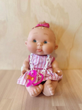 Baby Doll Pepote Original By Nines D'onil (pink strip dress & little bun)