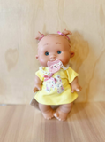 Baby Doll Pepote Original By Nines D'onil (Yellow dress & piggy tails)